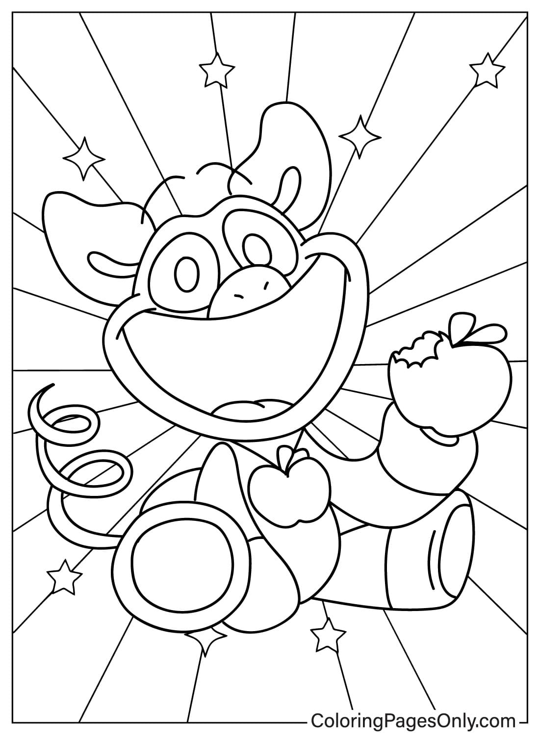 PickyPiggy Coloring Page from PickyPiggy