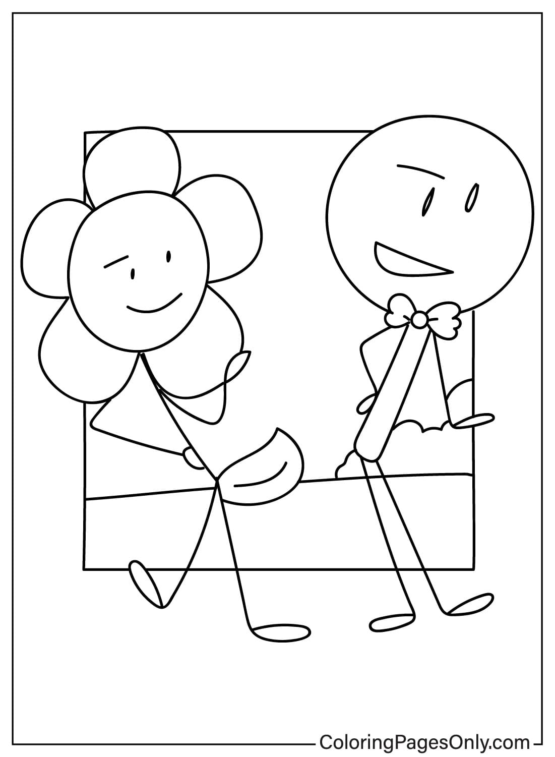 Pictures Battle for Dream Island Coloring Page from Battle for Dream Island