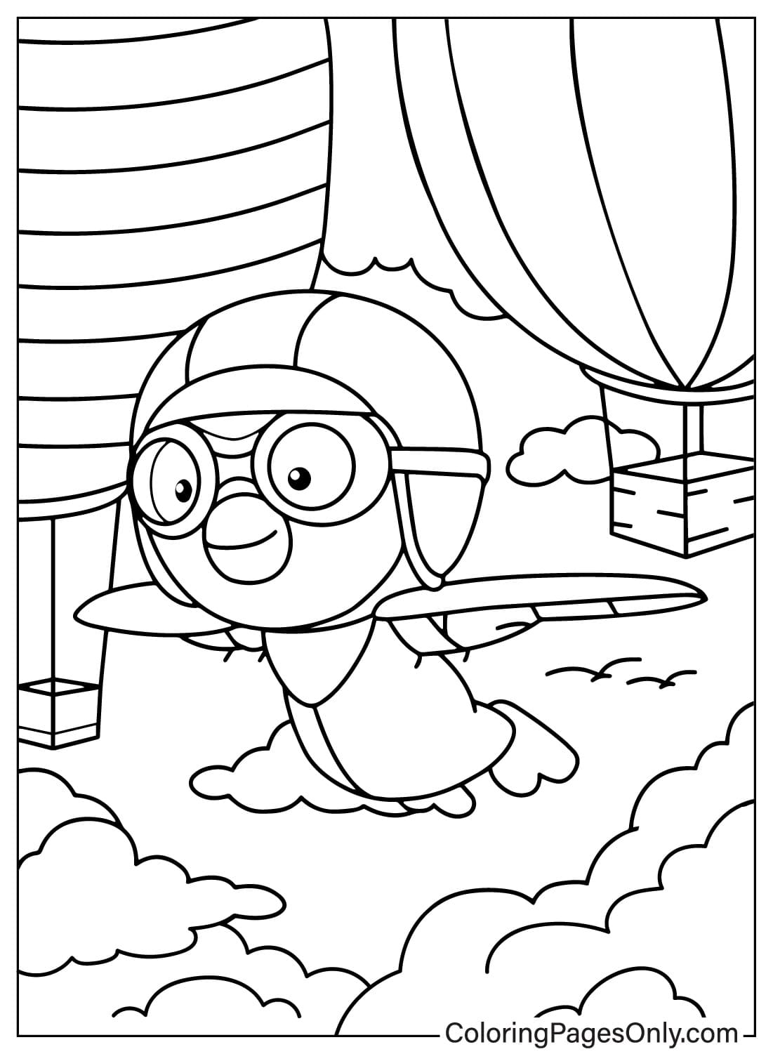 Pororo Coloring Book from Pororo the Little Penguin