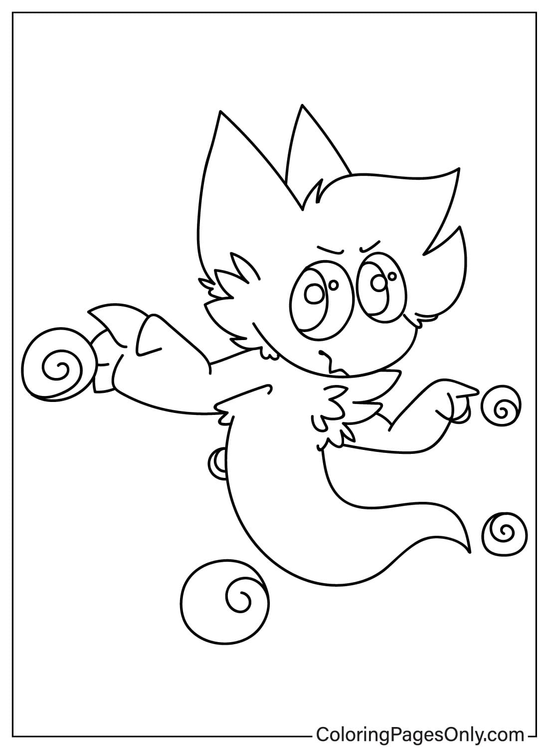 Printable Ghazt Coloring Page from Ghazt