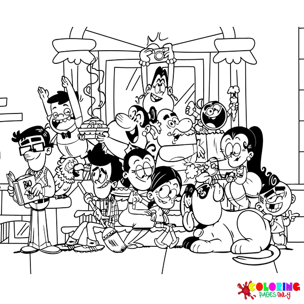 The Casagrandes Coloring Pages