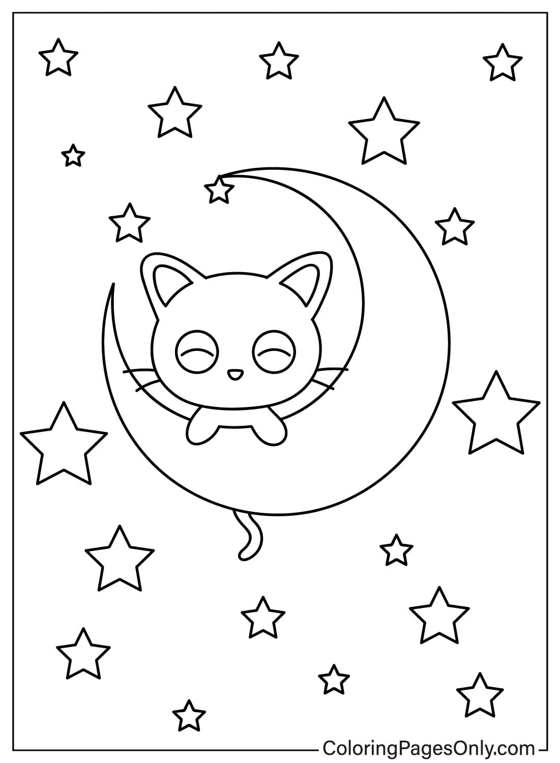 16+ Chococat Coloring Page