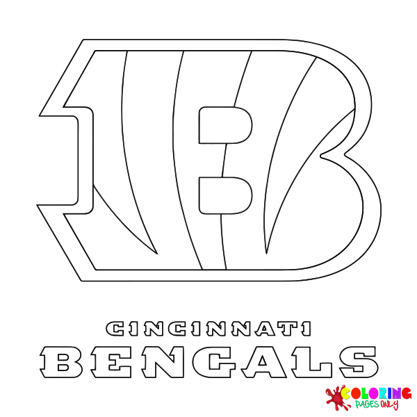 Coloriages des Bengals de Cincinnati