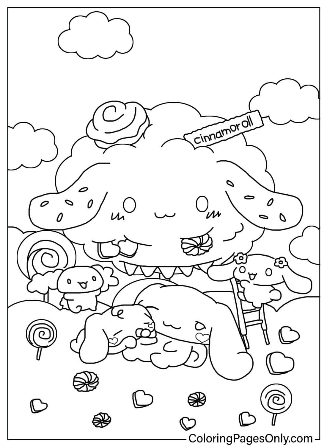 78 Cinnamoroll Coloring Pages ColoringPagesOnly