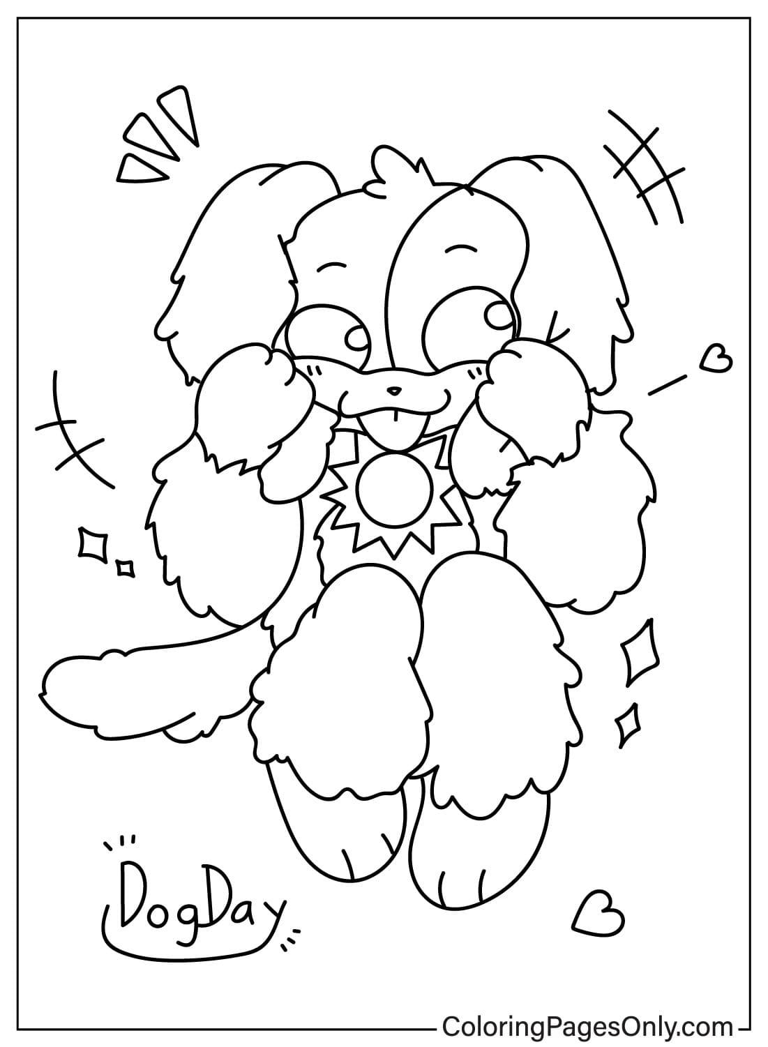 DogDay Coloring Page Printable from DogDay