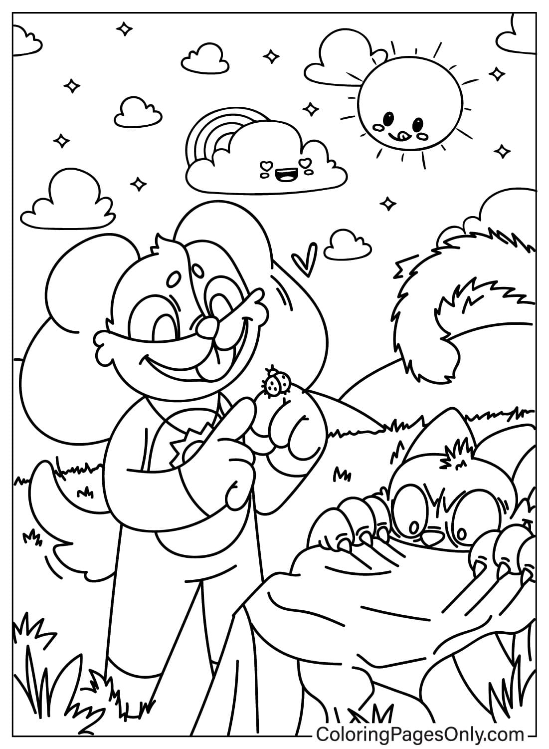 DogDay and CatNap Coloring Book from DogDay