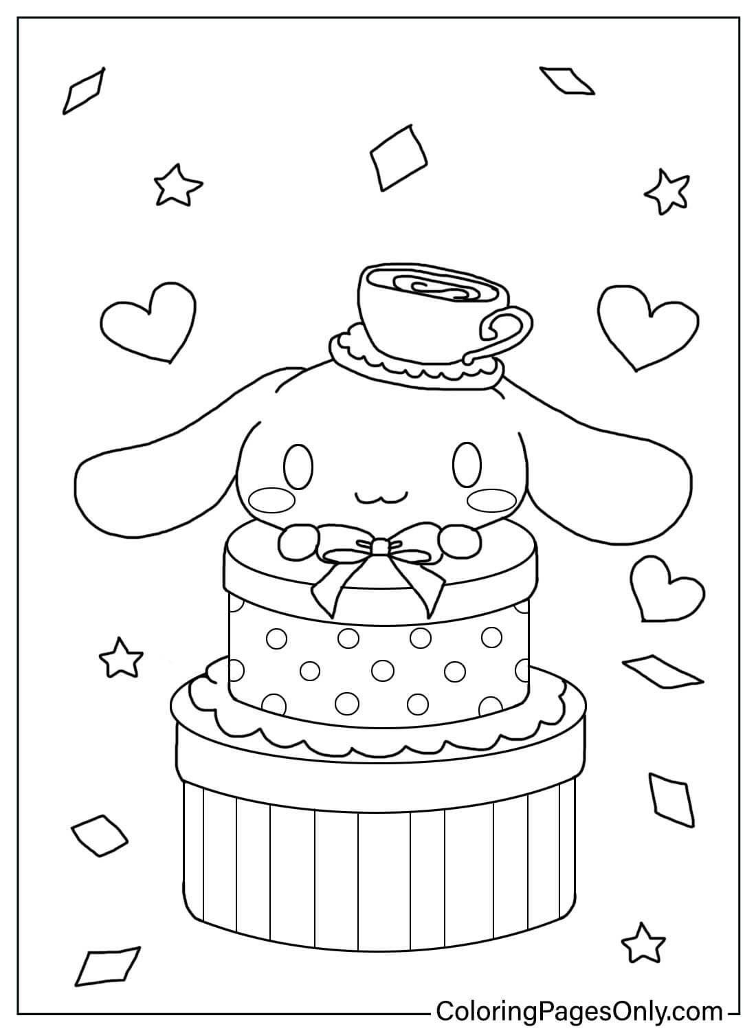 Download Cinnamoroll Coloring Page from Cinnamoroll