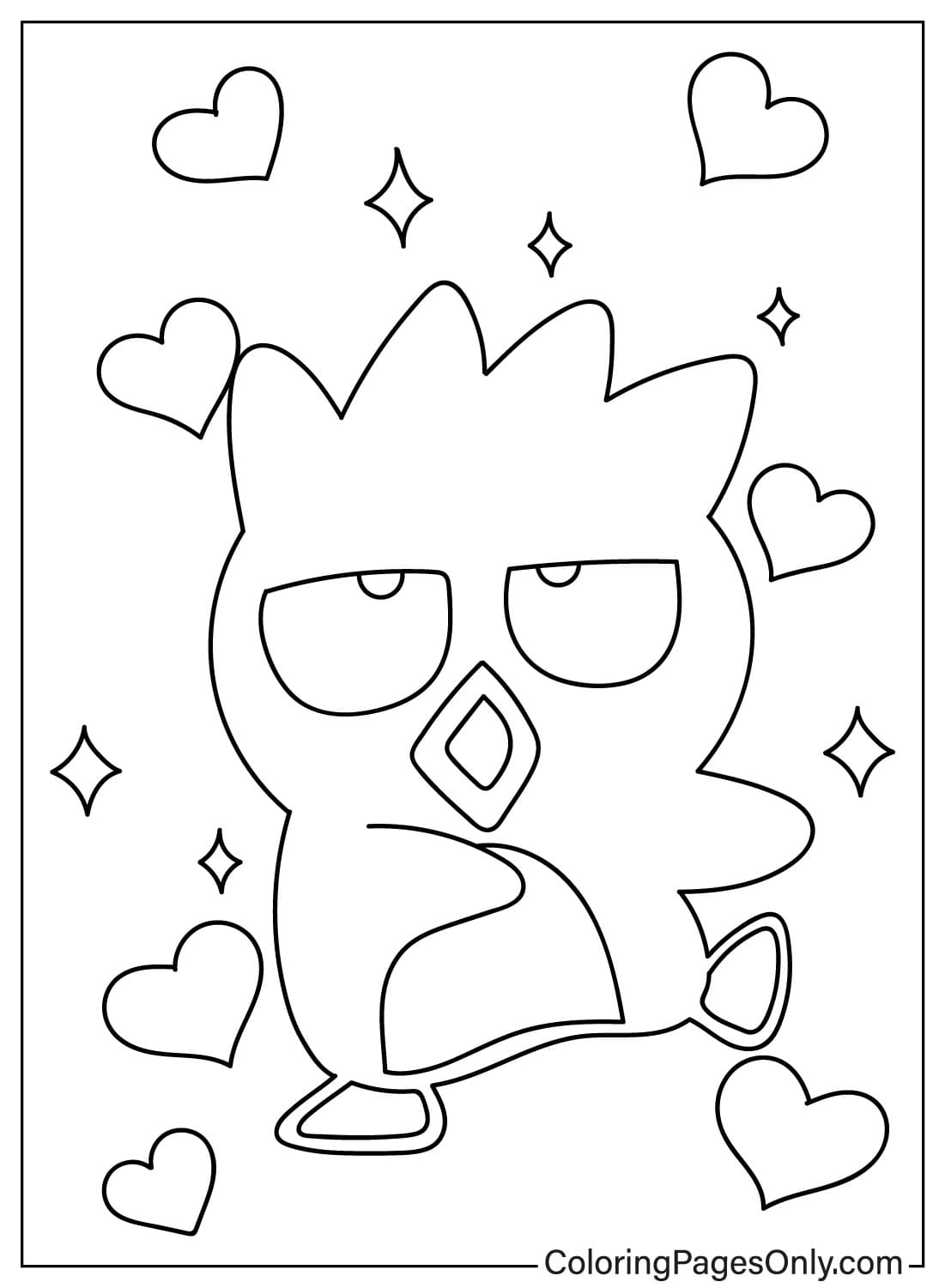 Images Badtz-Maru Coloring Page from Badtz-Maru