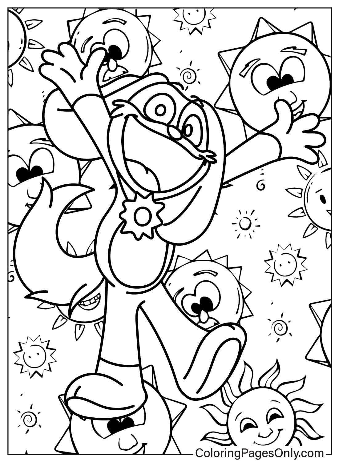 Images DogDay Coloring Page Free from DogDay