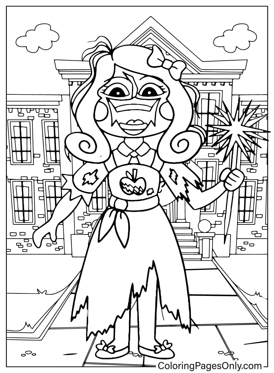 Images Miss Delight Coloring Page from Miss Delight