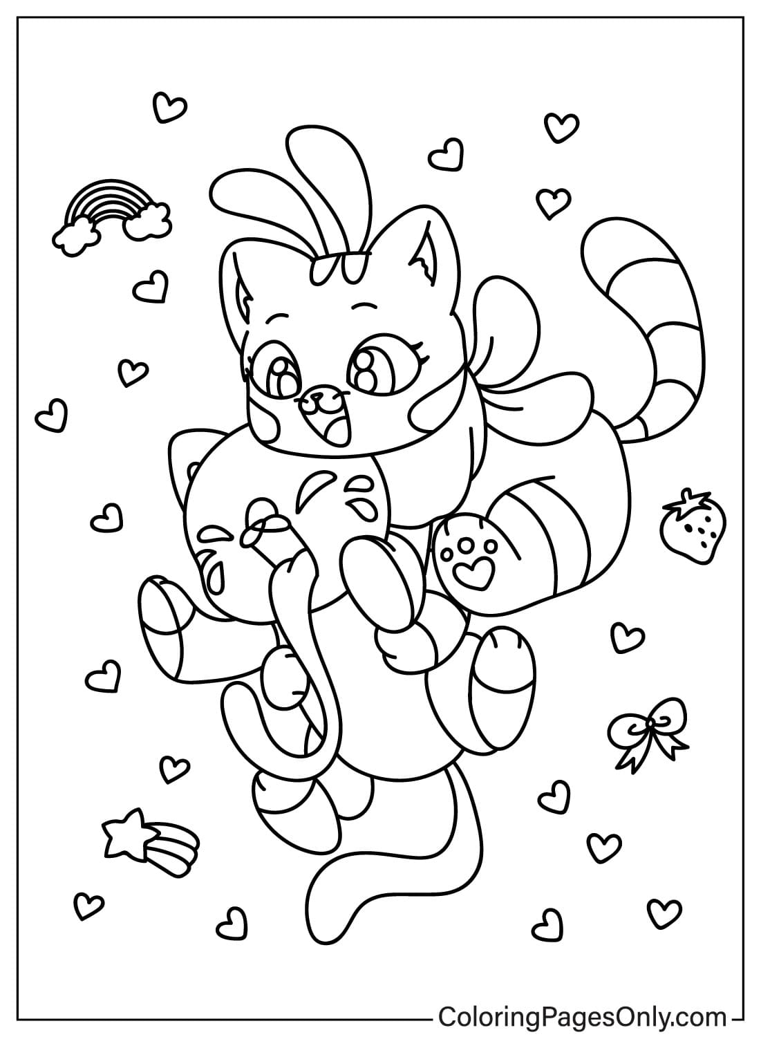 Poppy Playtime Pictures Coloring Page from Poppy Playtime