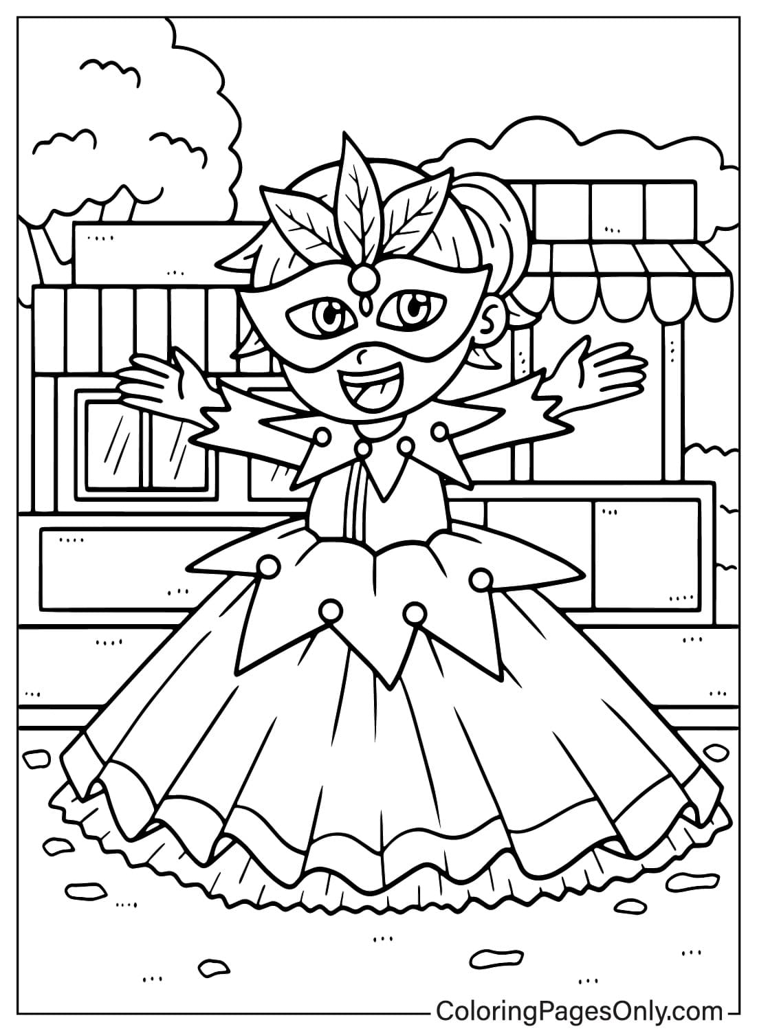 Carnival Coloring Pages Png