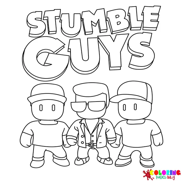 Stumble Guys para colorear