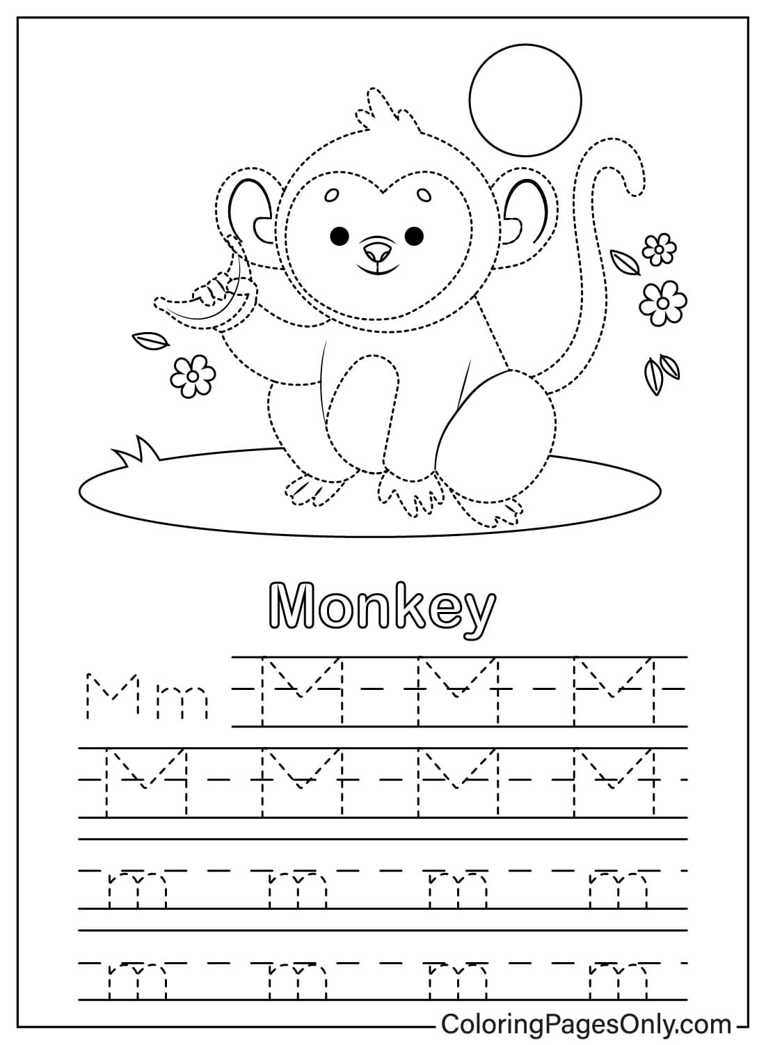 Tracing Coloring Book from Tracing