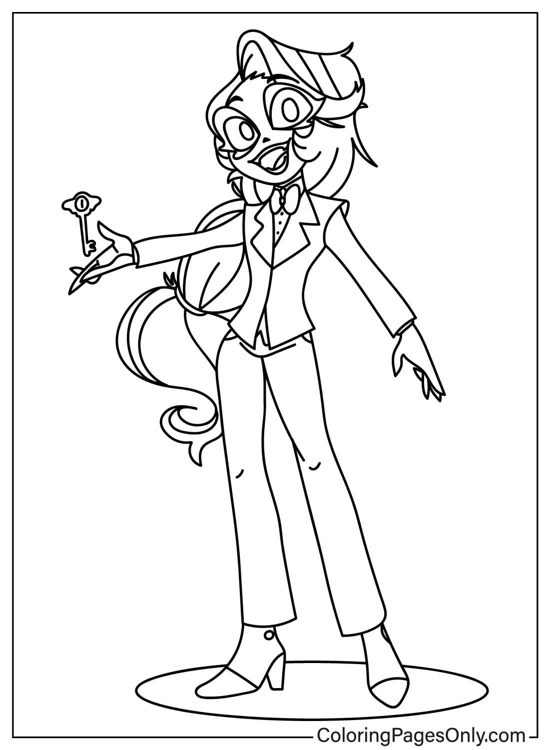 Charlie Coloring Page from Charlie Morningstar