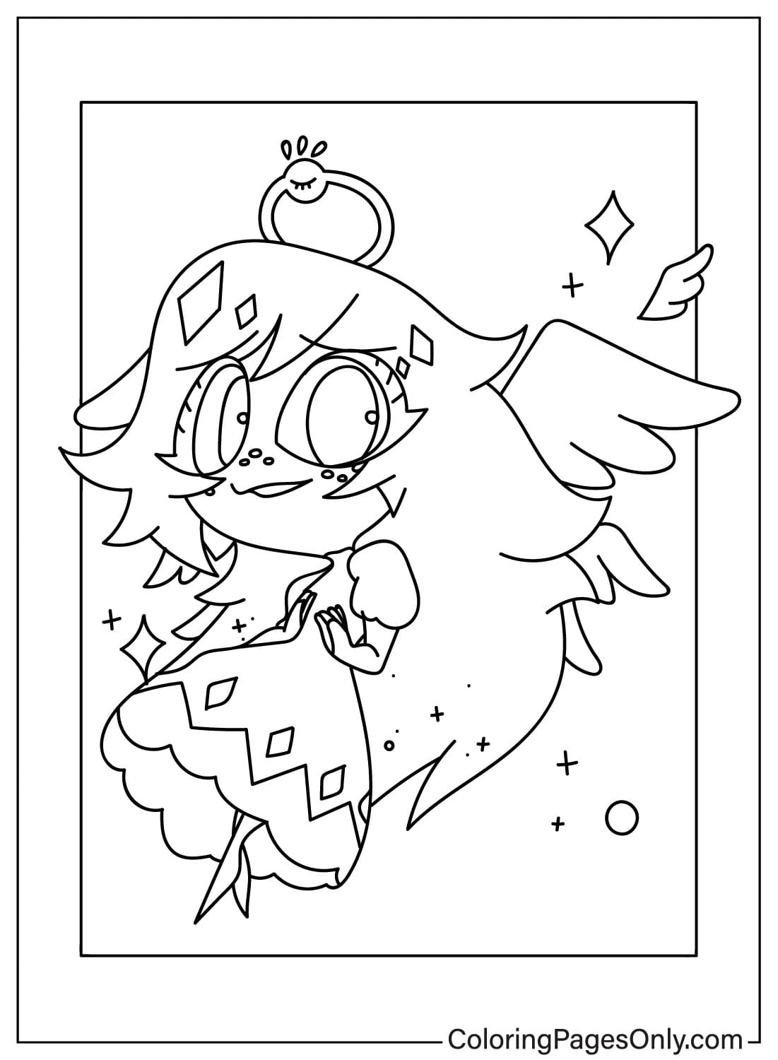 Chibi Emily Coloring Page from Emily