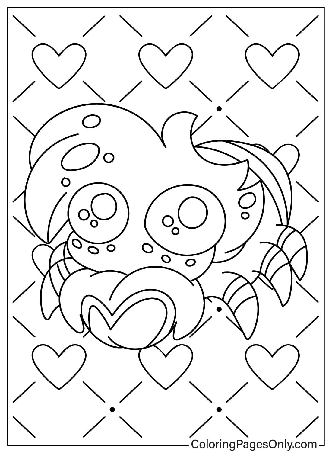 Cute Transformation Angel Dust Coloring Page from Angel Dust