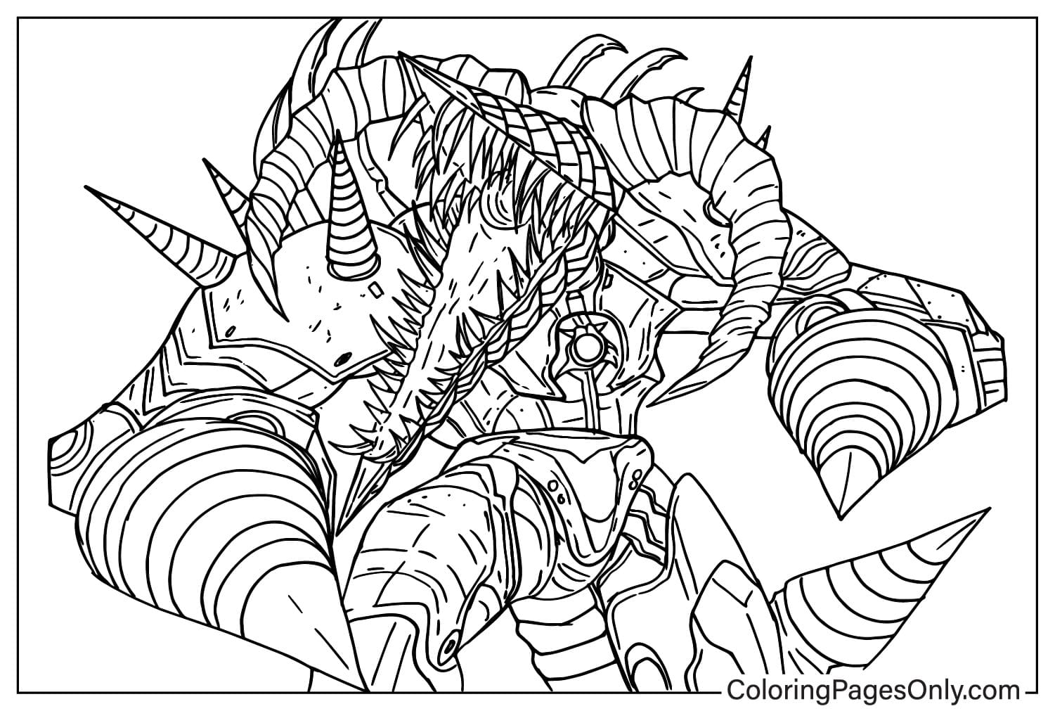 Draw Upgraded Titan Drill Man Coloring Page from Upgraded Titan Drill Man