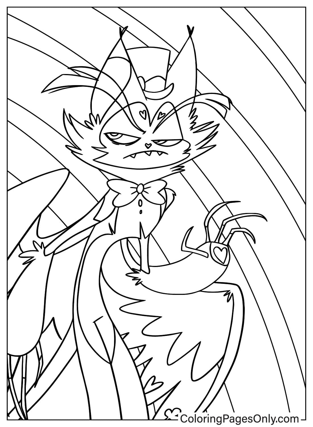 Drawing Husk Coloring Page from Husk