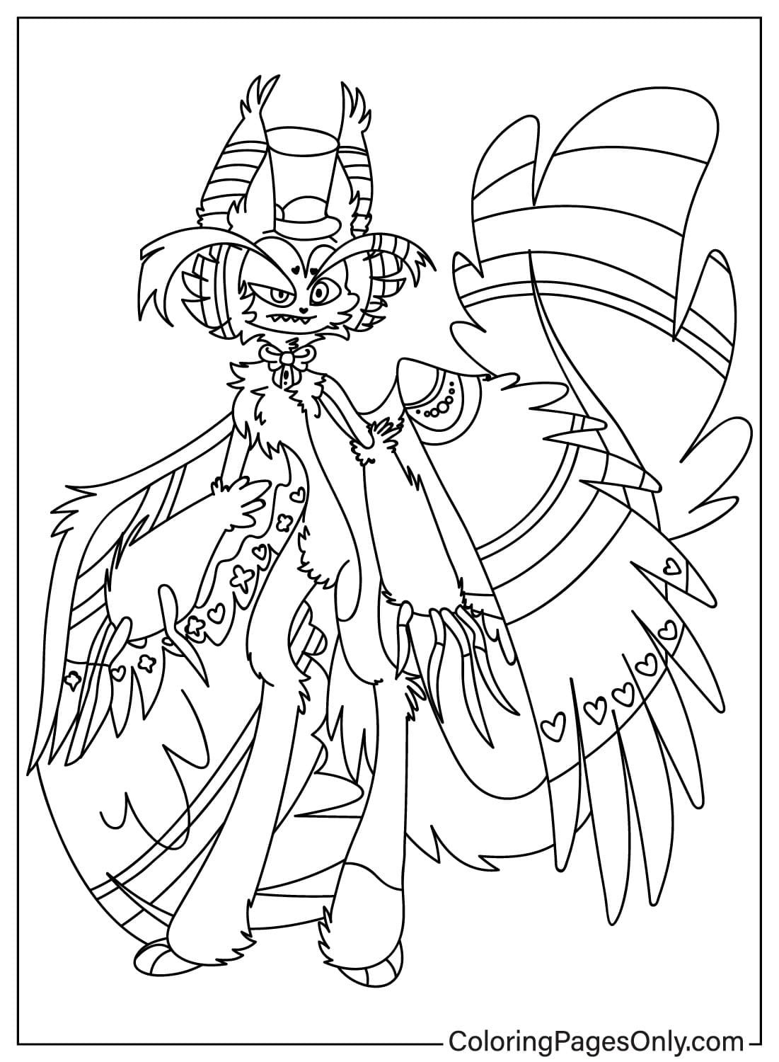 Free Husk Coloring Page from Husk