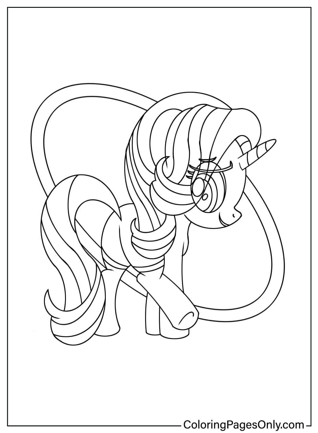 Free Starlight Glimmer Coloring Page from Starlight Glimmer