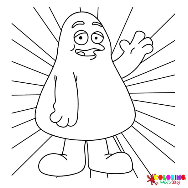 Grimace Coloring Pages