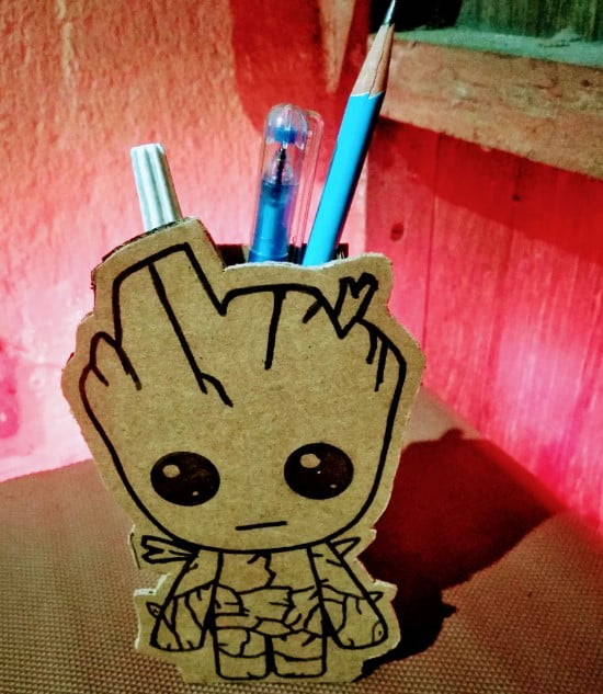 Groot coloring pages craft1
