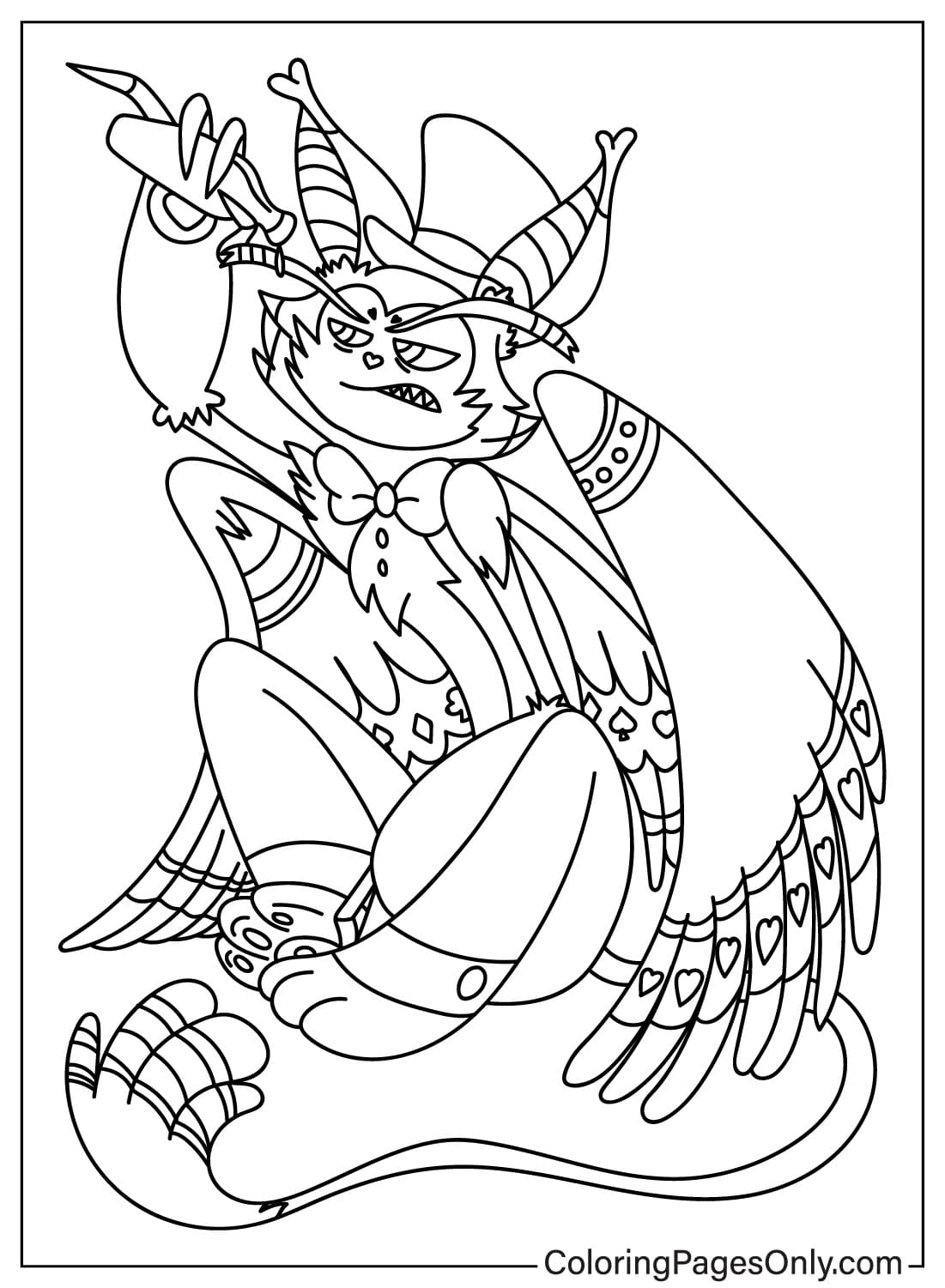 Husk Drink Alcohol Coloring Page from Husk