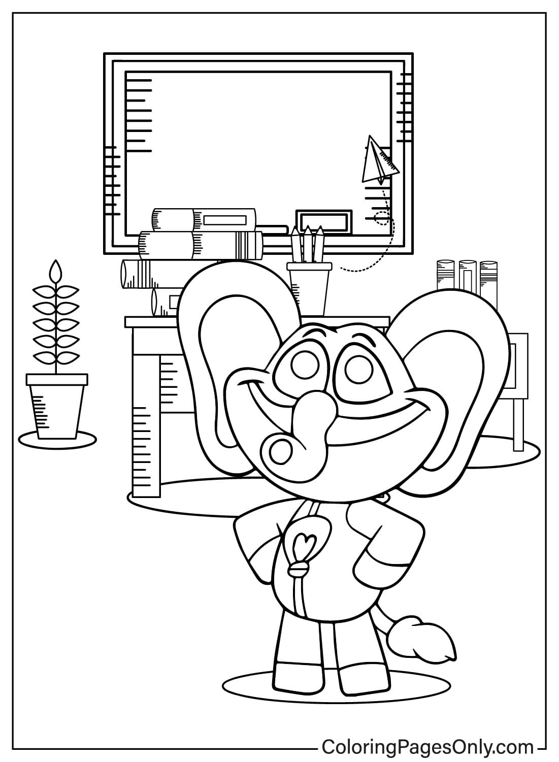 Images Bubba Bubbaphant Coloring Page from Bubba Bubbaphant