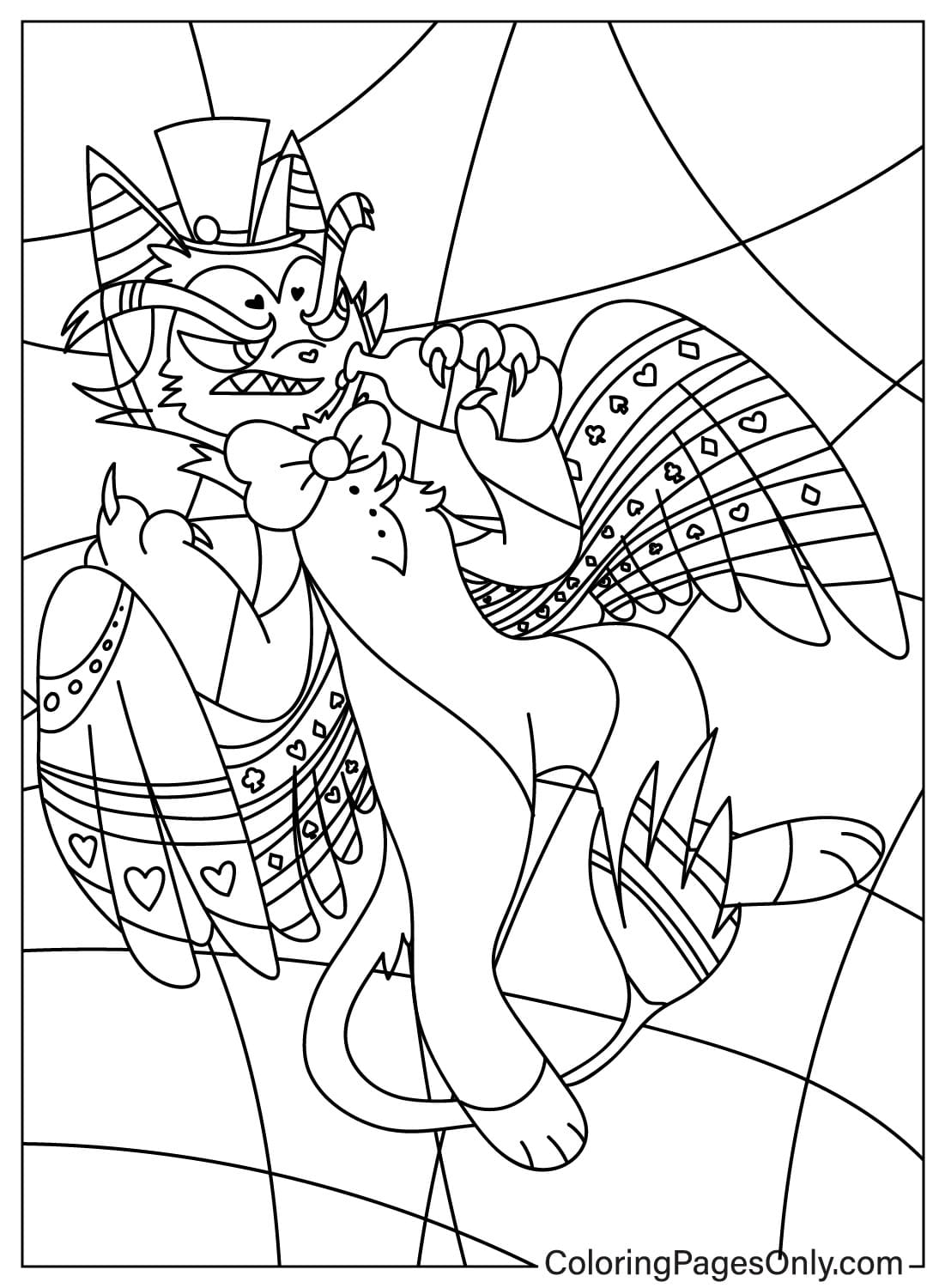 Images Husk Coloring Page from Husk