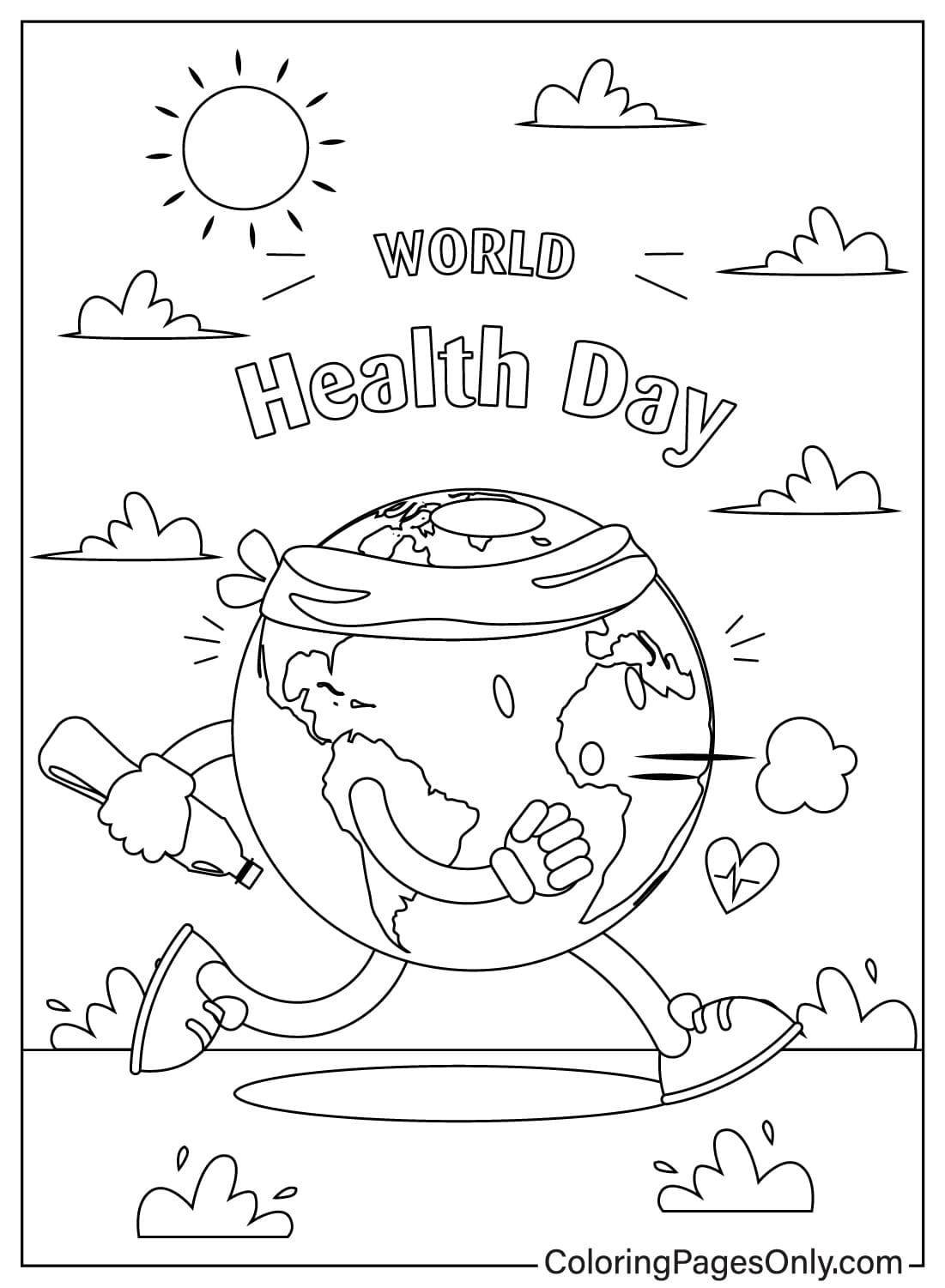 Bilder Malvorlagen zum Weltgesundheitstag vom Weltgesundheitstag