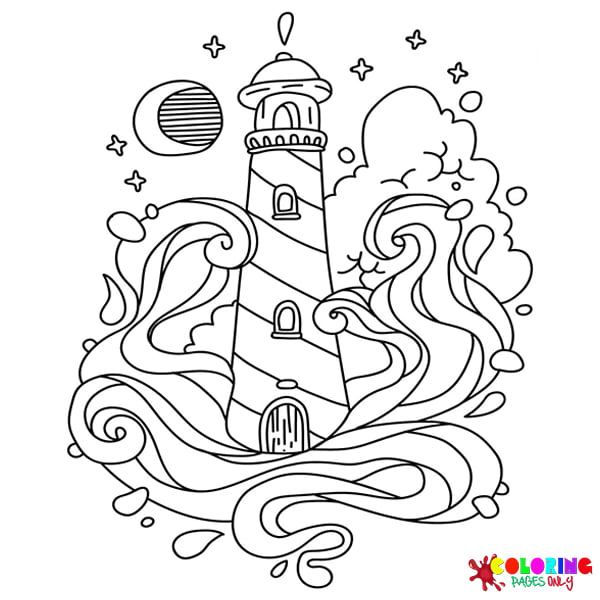 Coloriages Phare