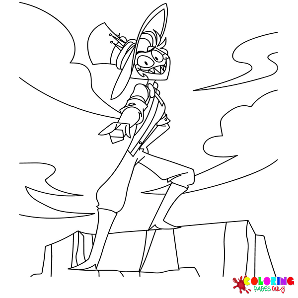 Lucifer Morningstar Coloring Pages