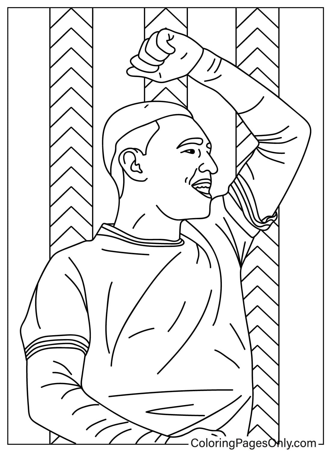 Phil Foden Coloring Page from Phil Foden