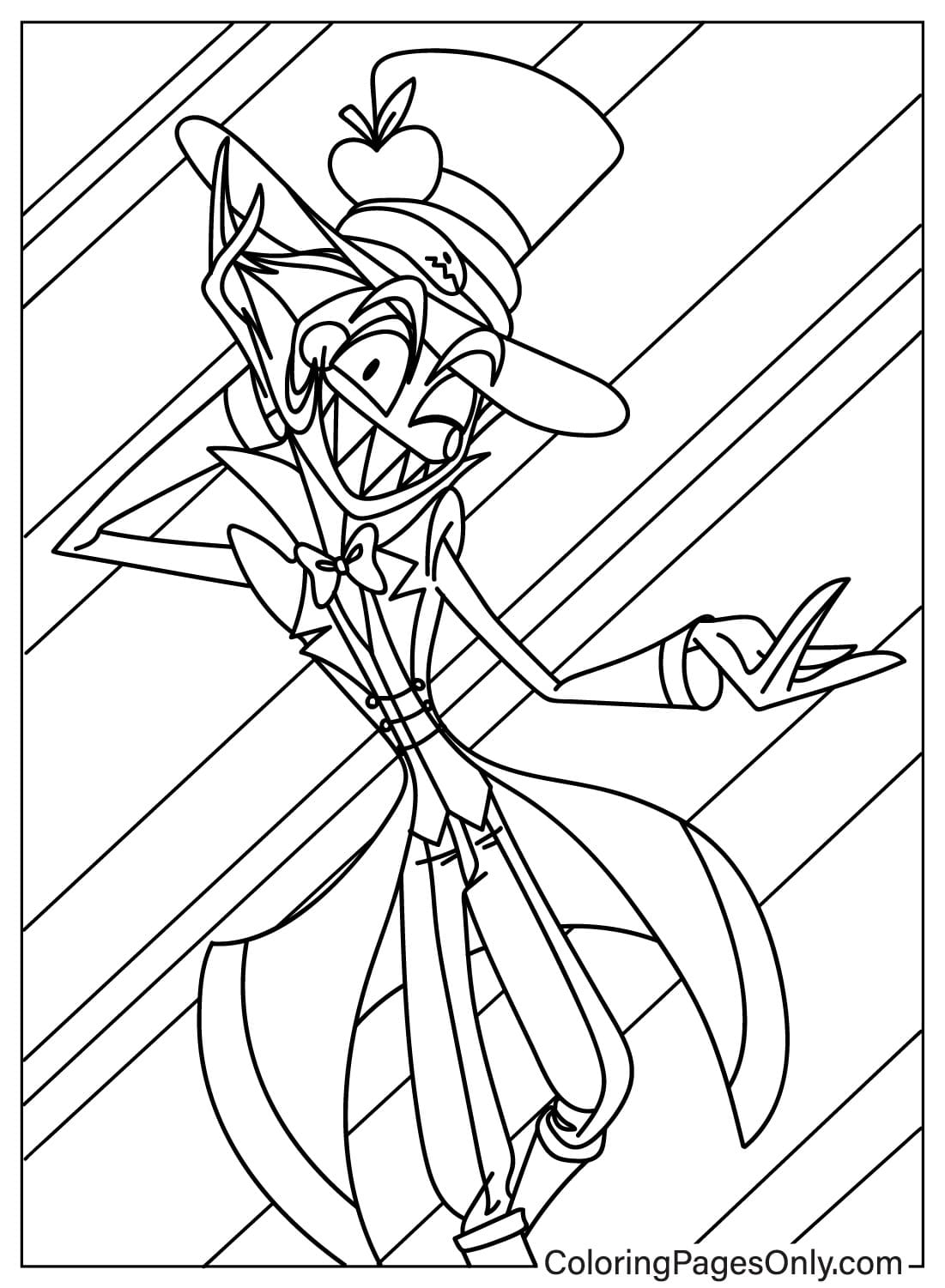 Pictures Lucifer Morningstar Coloring Page Coloring Page