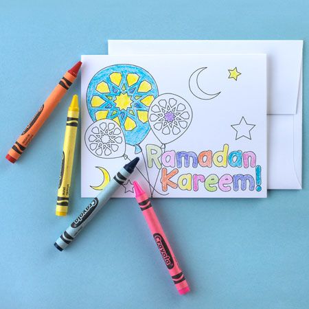 Disegni da colorare Ramadan artigianali1