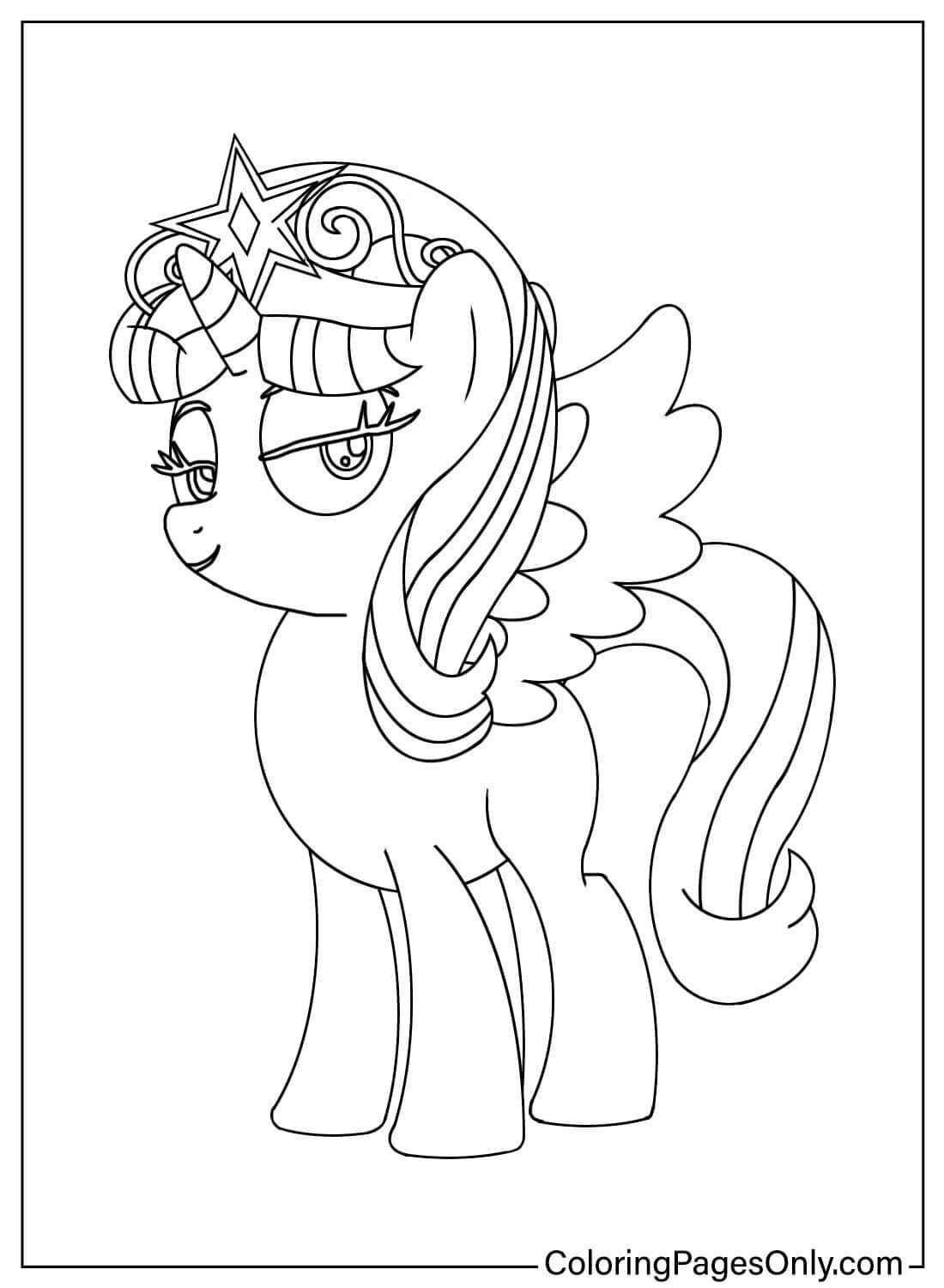 Starlight Glimmer Coloring To Print from Starlight Glimmer