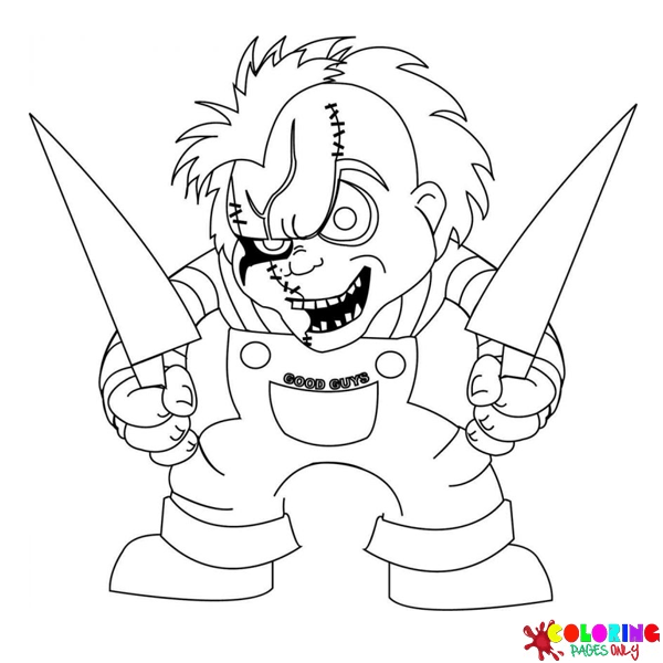 Dibujos Para Colorear Chucky
