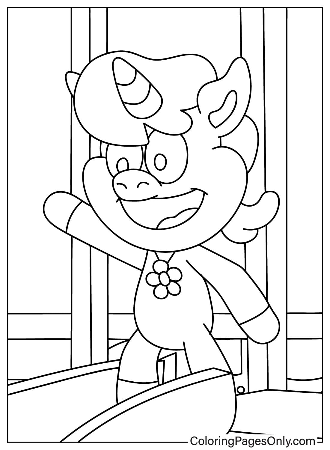 CraftyCorn Coloring Page for Kids from CraftyCorn