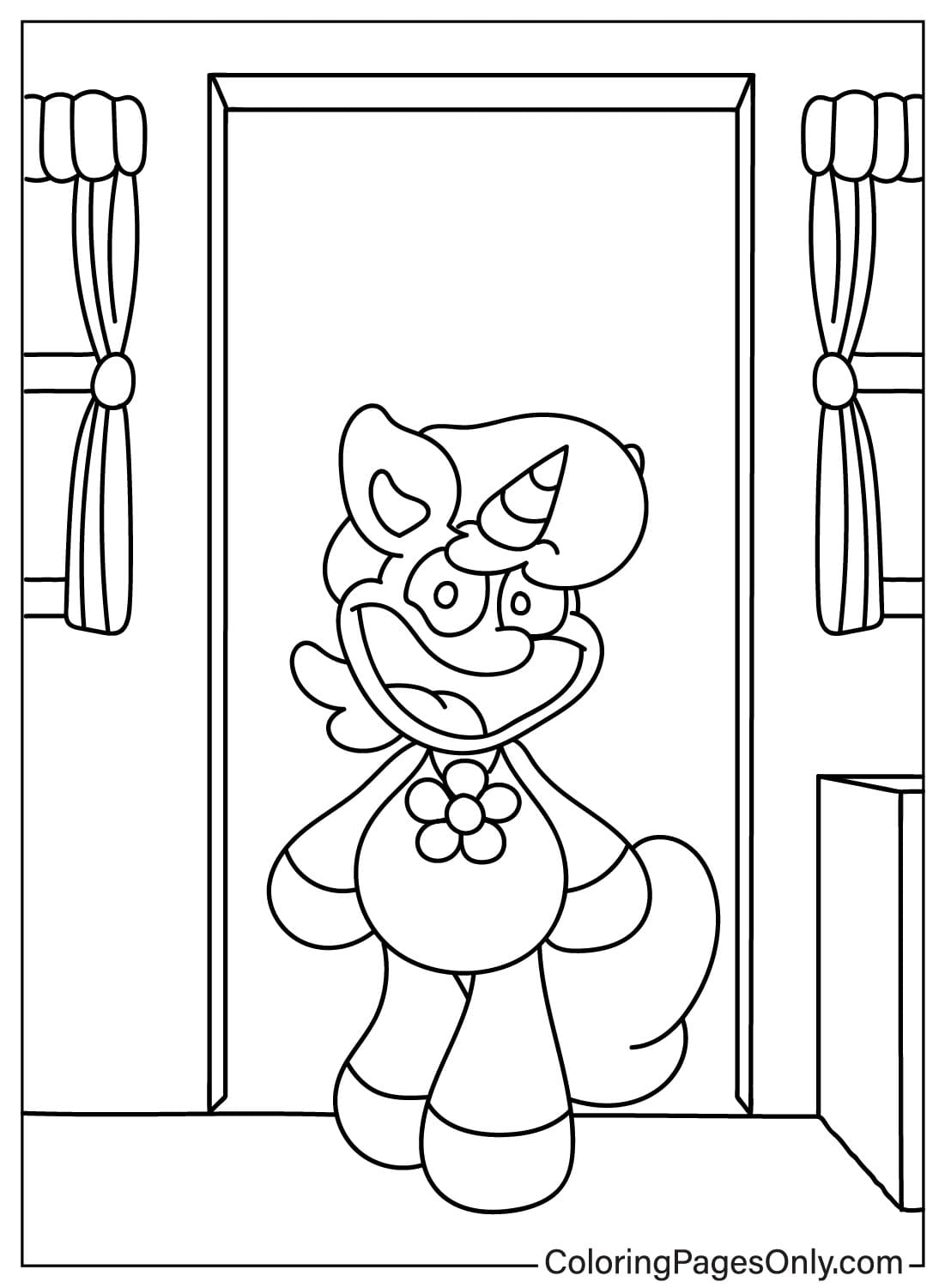 CraftyCorn Going in the House Coloring Sheet from CraftyCorn