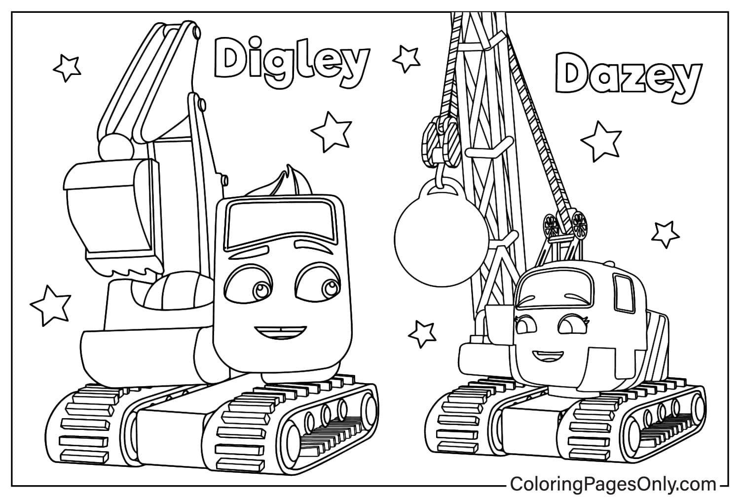 迪格利 (Digley)、达泽 (Dazey) 小宝贝流浪汉 (Little Baby Bum)