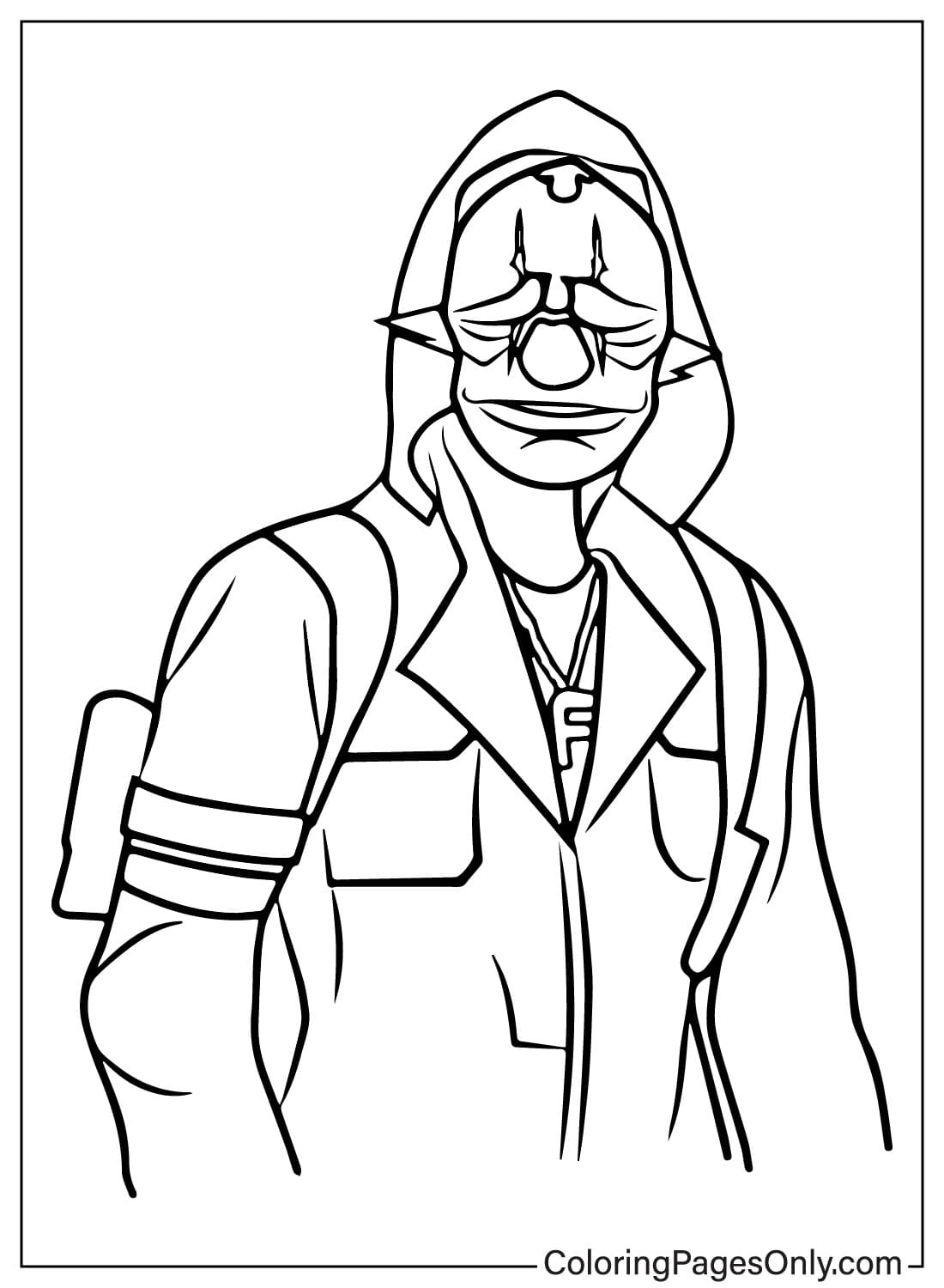 Free Fire Top Criminal Bundle Free Printable Coloring Pages