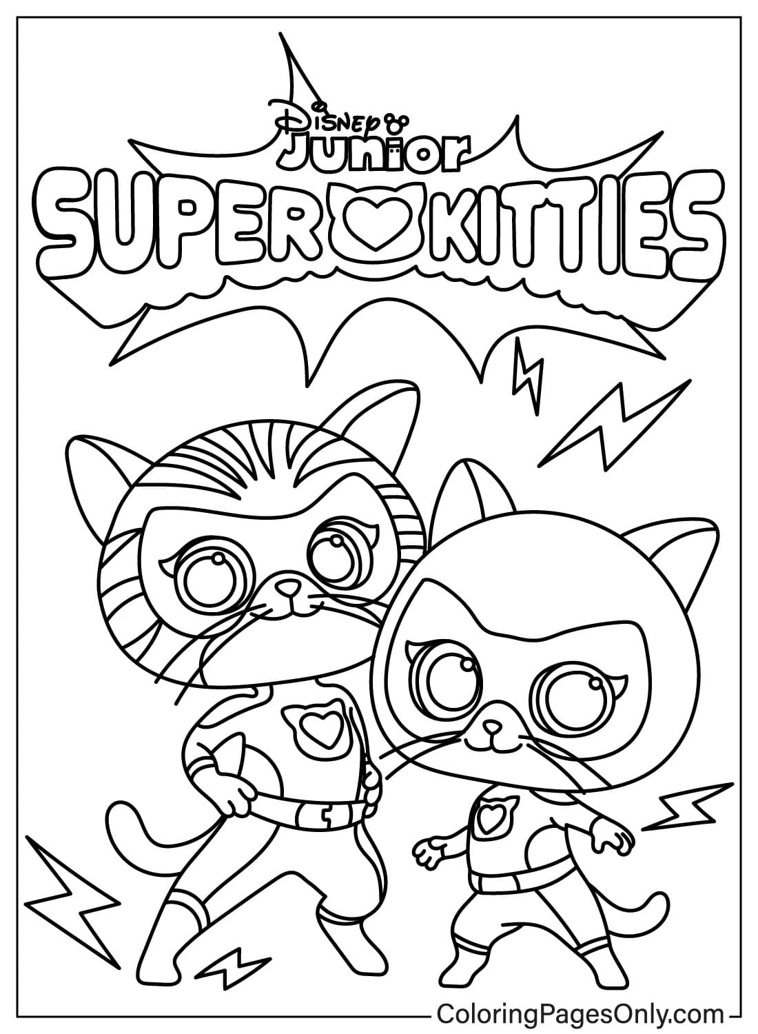 Mais De 20 P ginas Para Colorir Dos SuperKitties PDF Para Impress o Mais De 20 P ginas Para Colorir Dos SuperKitties PDF Para Impress o