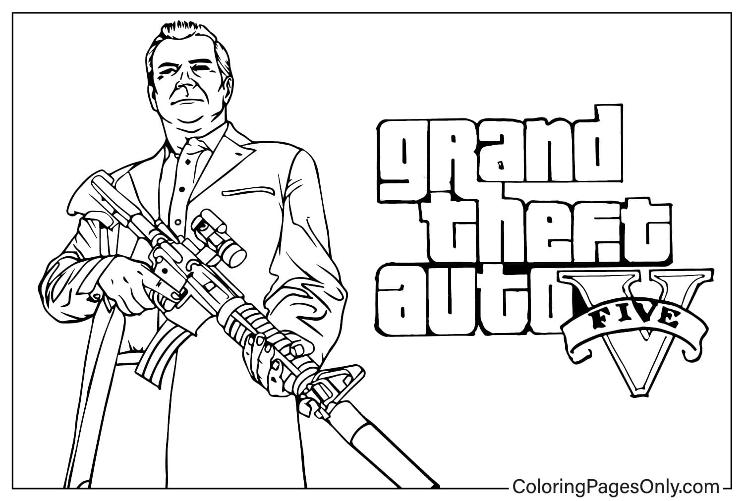 Grand Theft Auto V 侠盗猎车手 V (GTA 5) 中的角色