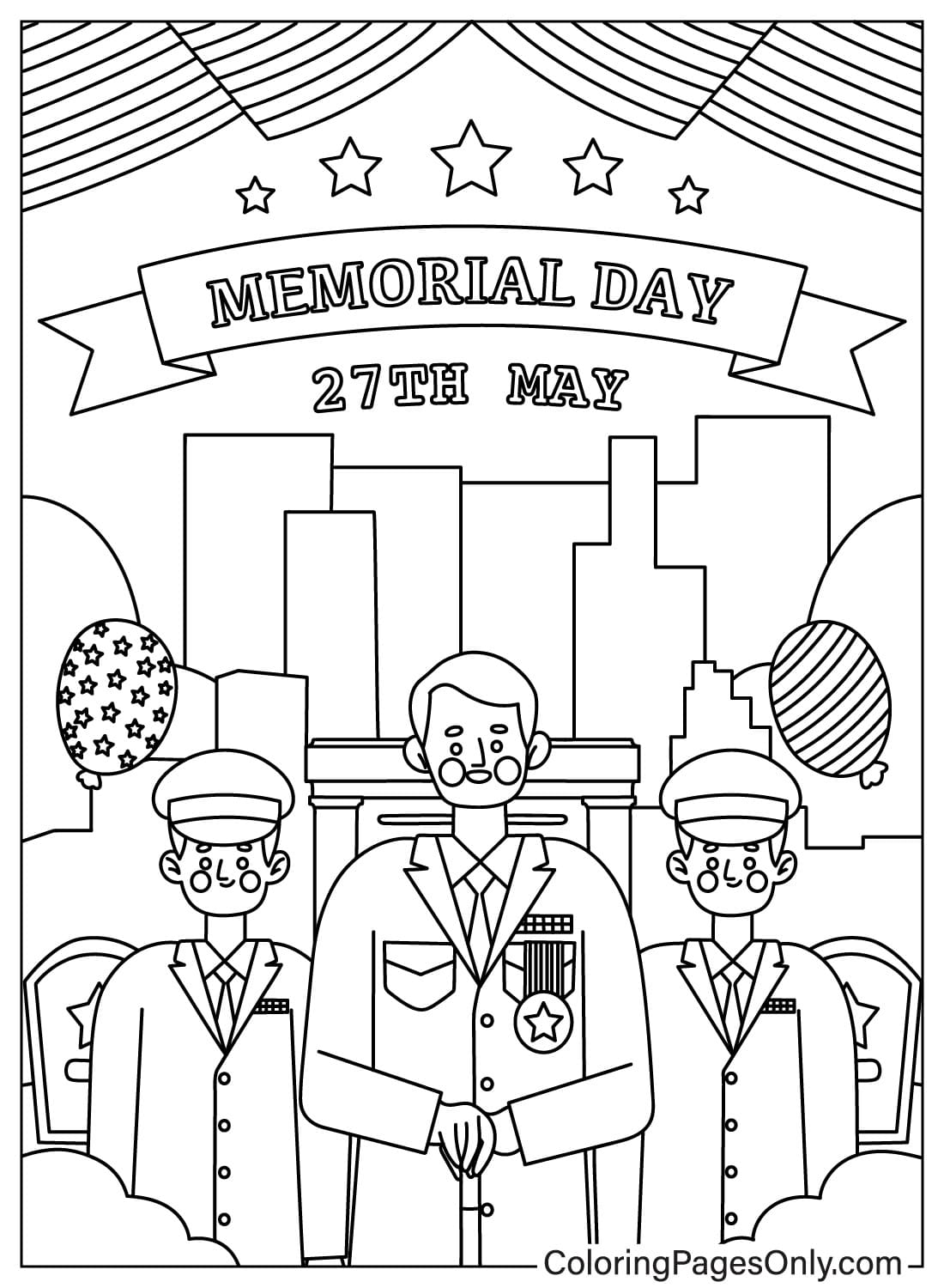 Fijne Memorial Day vanaf Memorial Day