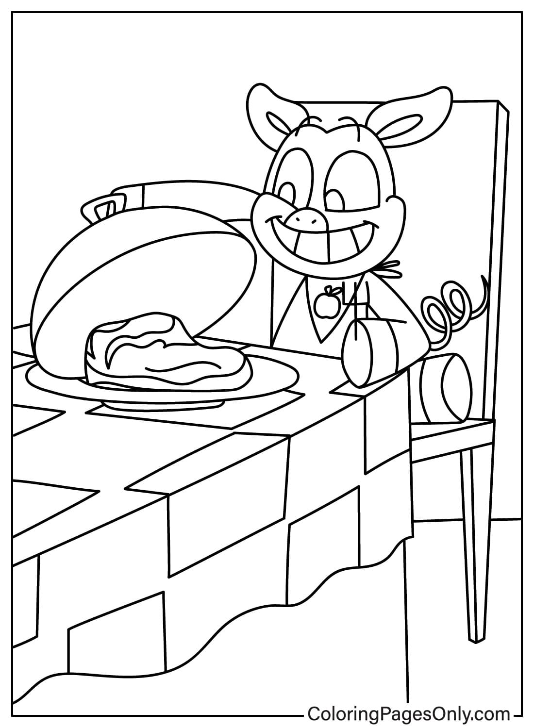 Images PickyPiggy Coloring Page from PickyPiggy