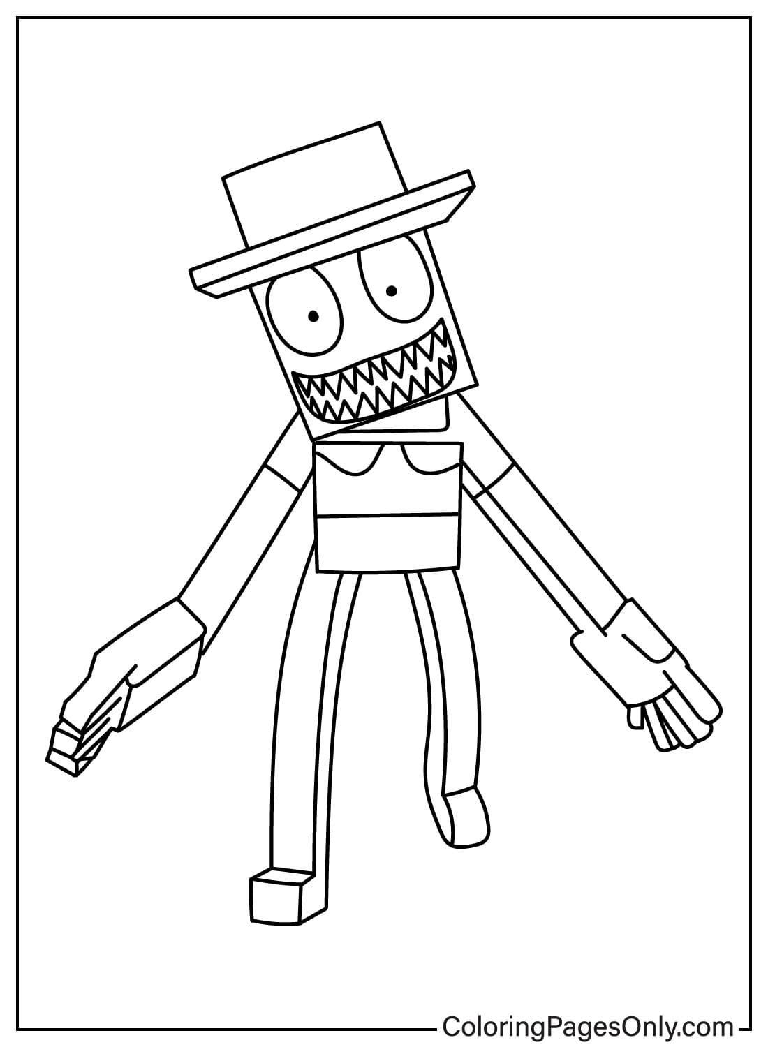 Images Zoonomaly Coloring Page from Zoonomaly