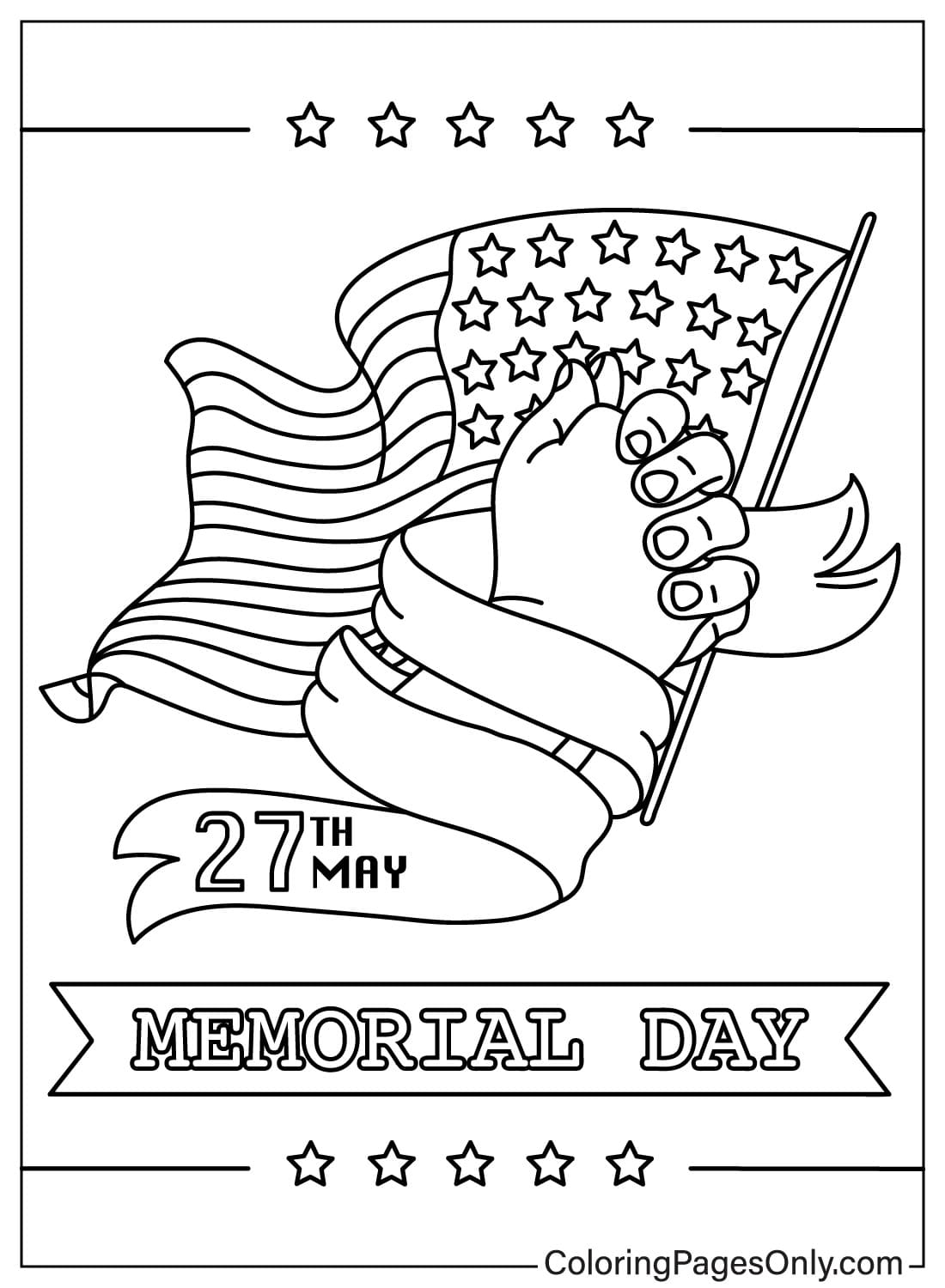 Memorial Day-vector van Memorial Day