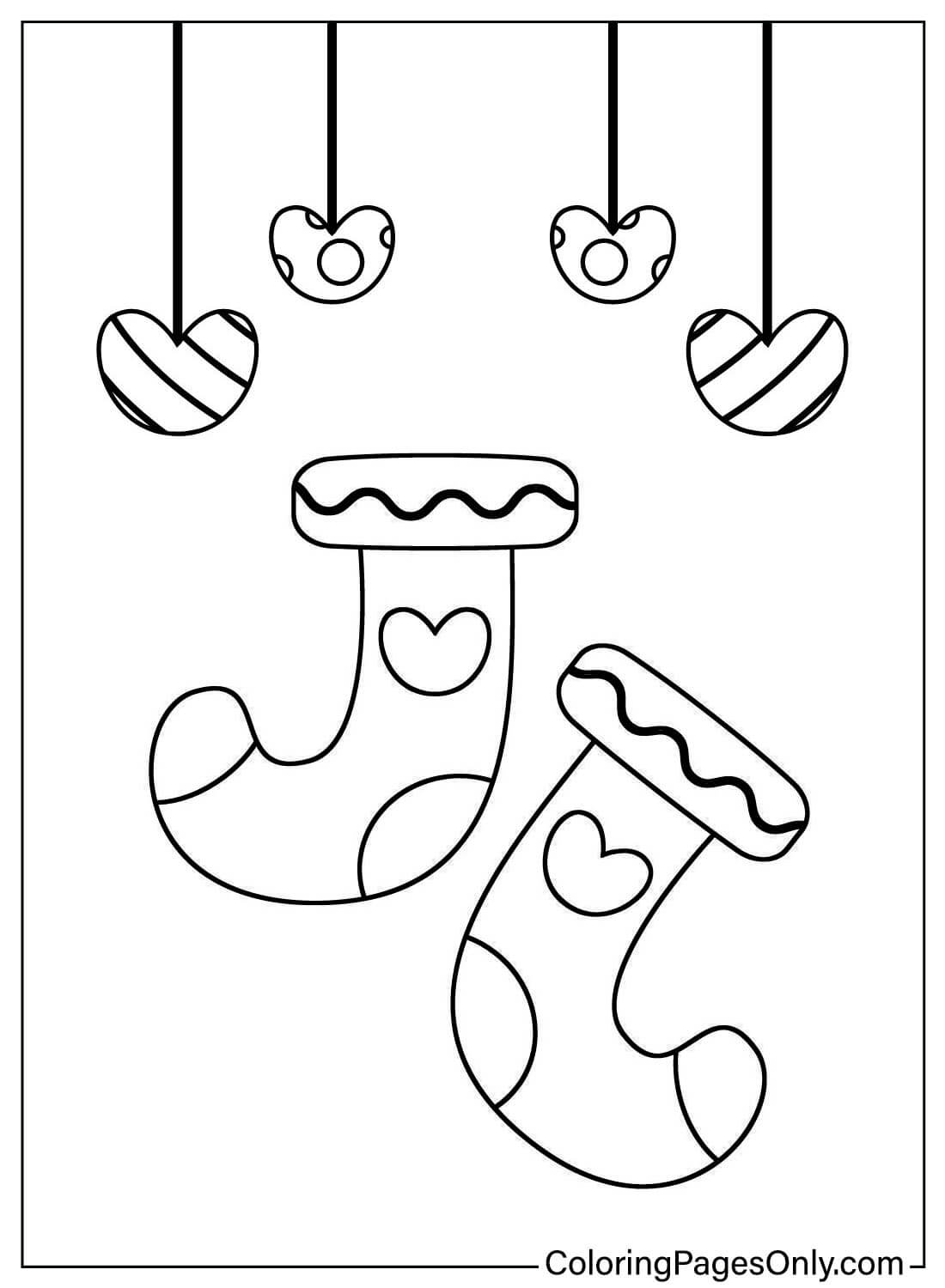 Socks Coloring Book - Free Printable Coloring Pages