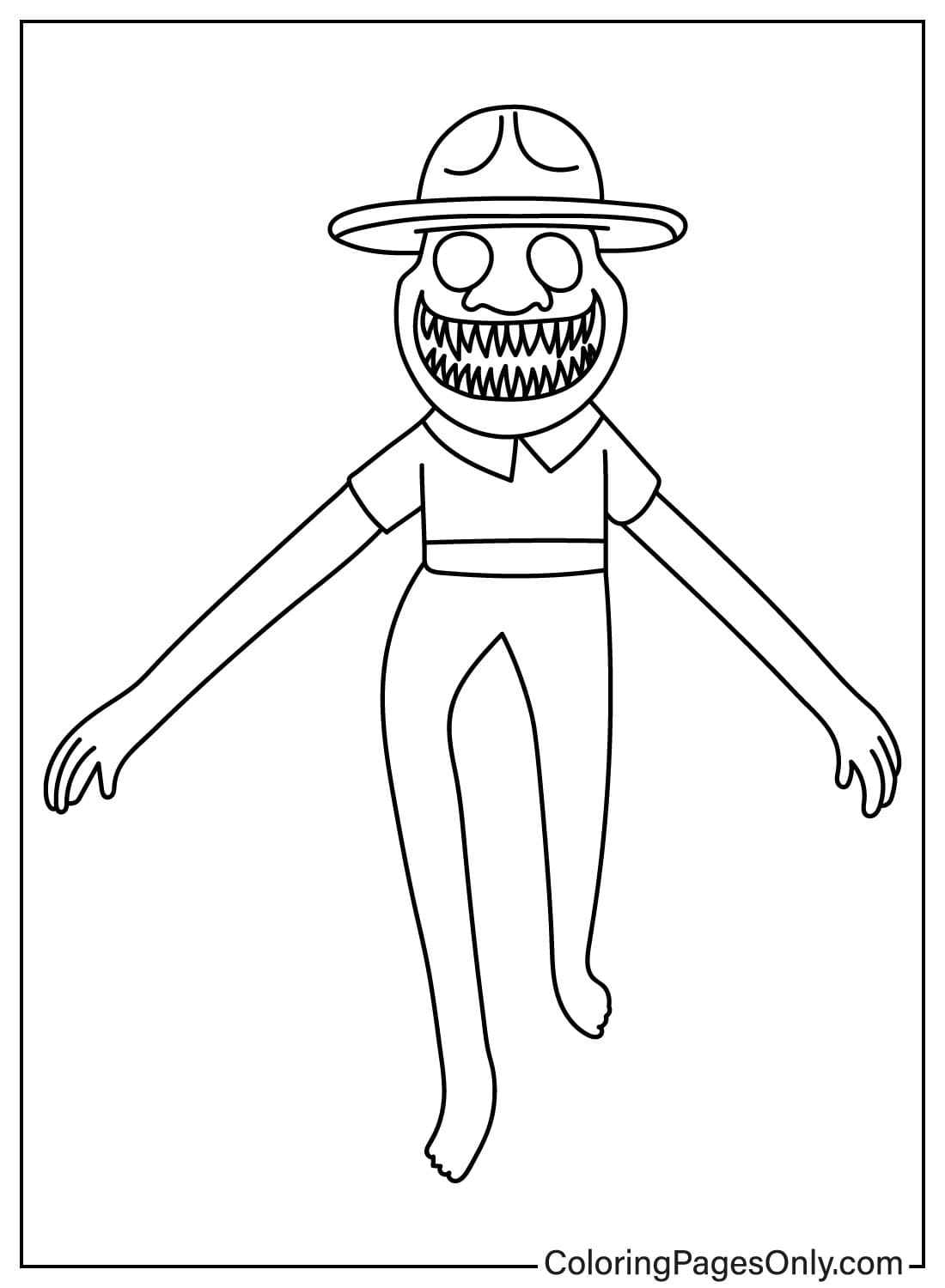 Zoonomaly Coloring Page to Print from Zoonomaly